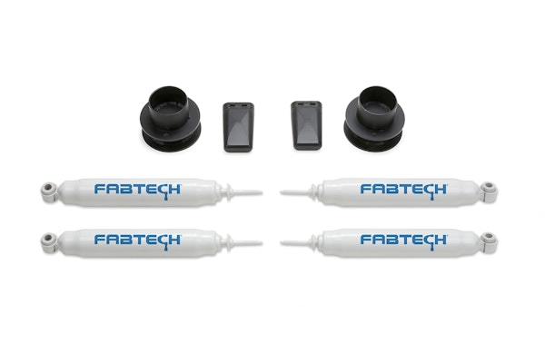 Fabtech K3060 2.5" Coil Spacer System with Performance Shocks