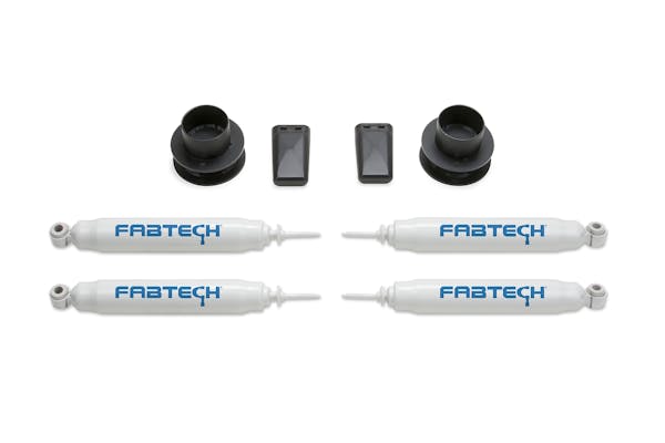 Fabtech K3060 2.5" Coil Spacer System with Performance Shocks