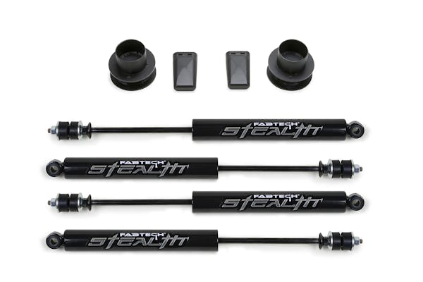 Fabtech K3060M 2.5" Coil Spacer System with Stealth Shocks
