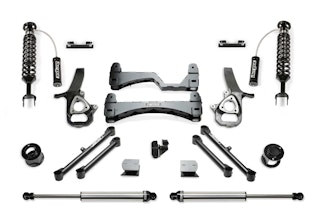 Fabtech K3095DL 6" Performance Lift Kit with Coilovers & Shocks