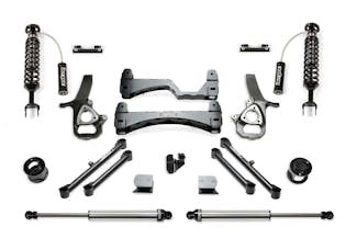 Fabtech K3095DL 6" Performance Lift Kit with Coilovers & Shocks