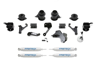 Fabtech K3173 5" Basic Lift Kit with Coil Spacers & Performance Shocks