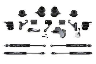 Fabtech K3173M 5" Basic Lift Kit with Coil Spacers & Stealth Shocks