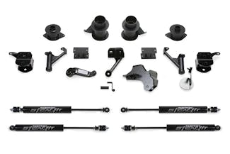 Fabtech K3173M 5" Basic Lift Kit with Coil Spacers & Stealth Shocks