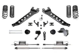 Fabtech K3180DL 6" Radius Arm Lift  Kit with Coil Spacers & Shocks