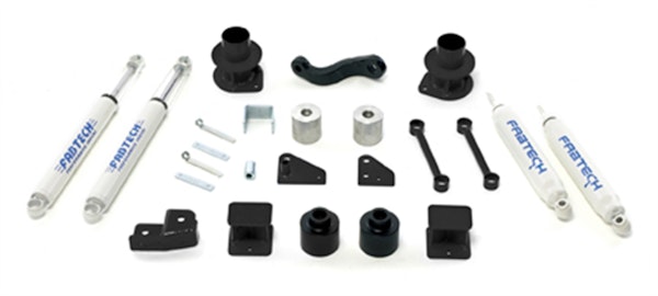 Fabtech K4037 3" Spacer System with performance Shocks