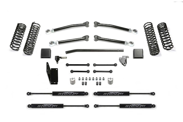 Fabtech K4167M 3" Trail Lift System with Stealth Shocks