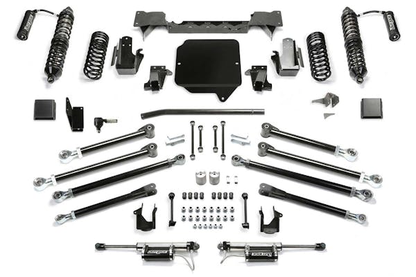 Fabtech K4172DL 3" Crawler Lift Kit with Dirt Logic Coilovers & Shocks