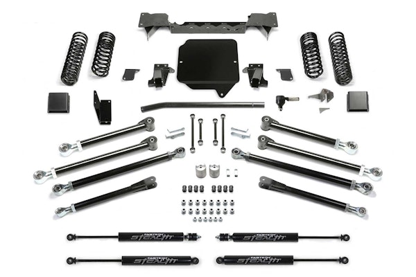 Fabtech K4177M 5" Crawler Lift Kit with Stealth Shocks