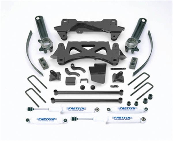 Fabtech K7002 6" Performance System with Performance Shocks