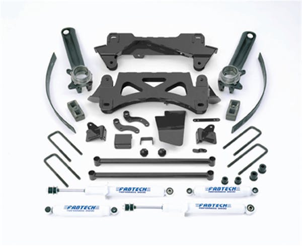 Fabtech K7002 6" Performance System with Performance Shocks