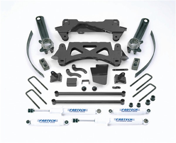 Fabtech K7003 6" Performance System with Performance Shocks