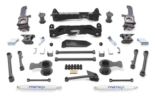 Fabtech K7024 6" Basic System with Performance Shocks