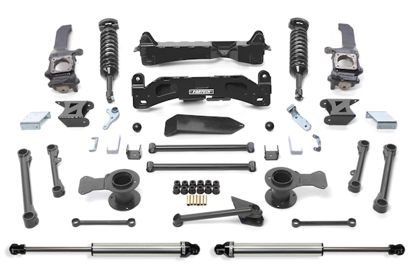 Fabtech K7025DL 6" Performance System with Coilovers & Shocks