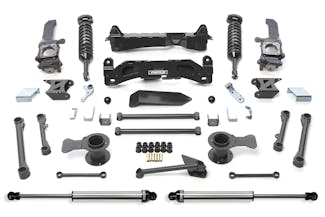 Fabtech K7025DL 6" Performance System with Coilovers & Shocks