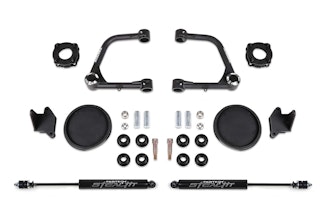 Fabtech K7086M 3" Uniball UCA Lift Kit with Spacers & Rear Stealth Shocks