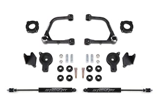 Fabtech K7089M 3" Uniball UCA Lift Kit with Spacers & Rear Stealth Shocks
