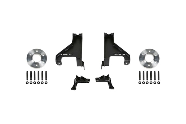Fabtech K9006 Auxiliary Shock Kit, No Shocks
