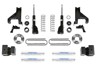 Fabtech K9010 1.5" Coil Assist Kit, with Shocks