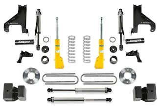 Fabtech K9011DL 1.5" Coil Assist Kit, with Shocks