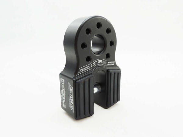 Factor 55 00050-04 Flatlink Winch Shackle Mount -- Black
