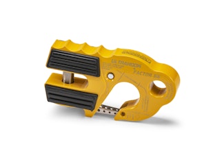 Factor 55 00250-03 Ultrahook Winch Hook With Shackle Mount -- Yellow