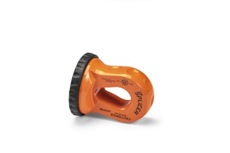 Factor 55 00352-07 Splicer 3/8-1/2 Synthetic Rope Splice-On Shackle Mount -- Orange