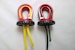 Factor 55 00355-04 Splicer XTV 3/16-1/4 Synthetic Rope Splice-On Shackle Mount -- Black