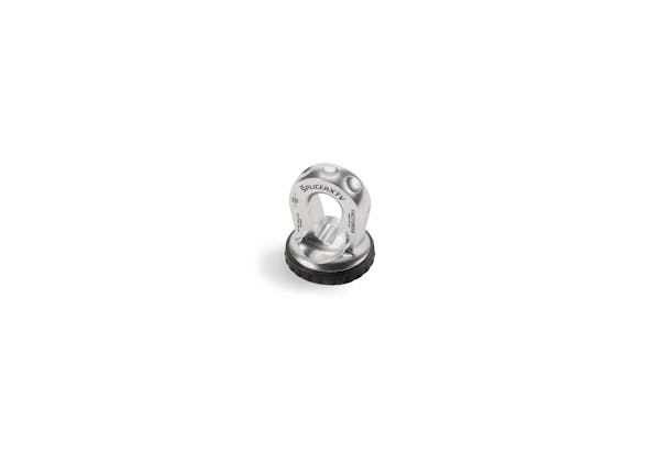 Factor 55 00355-05 Splicer XTV 3/16-1/4  Synthetic Rope Splice-On Shackle Mount -- Silver