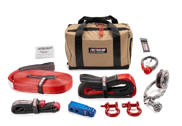 Factor 55 00475-02-MEDIUM Vehicle Recovery Kit, Sawtooth (for Winching & Towing)