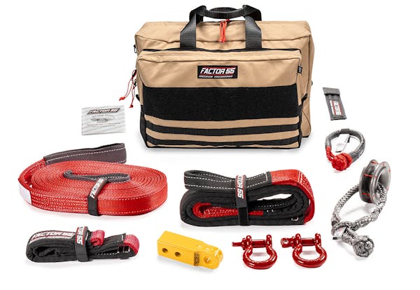 Factor 55 00475-03-LARGE Vehicle Recovery Kit, Sawtooth (for Winching & Towing)