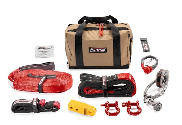 Factor 55 00475-03-MEDIUM Vehicle Recovery Kit, Sawtooth (for Winching & Towing)