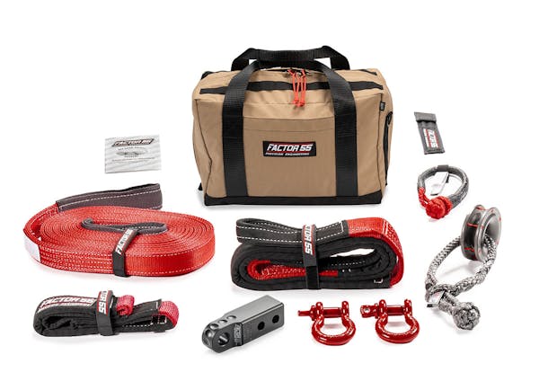Factor 55 00475-04-MEDIUM Vehicle Recovery Kit, Sawtooth (for Winching & Towing)