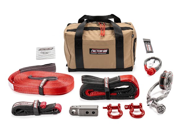 Factor 55 00475-06-MEDIUM Vehicle Recovery Kit, Sawtooth (for Winching & Towing)