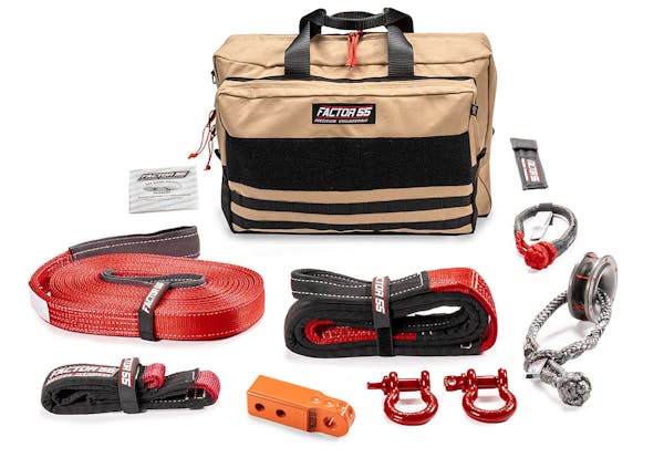Factor 55 00475-07-LARGE Vehicle Recovery Kit, Sawtooth (for Winching & Towing)