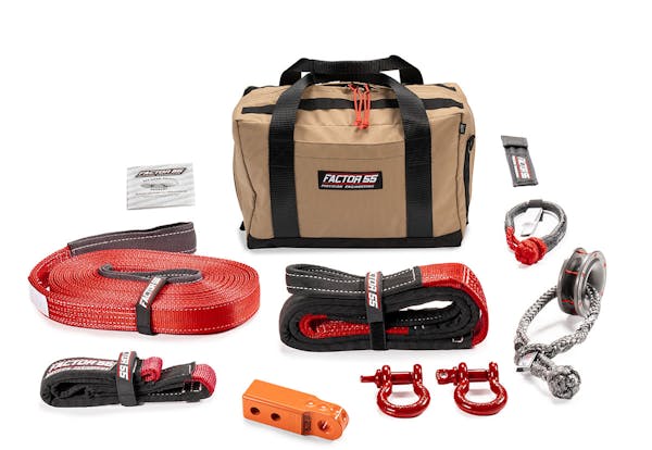 Factor 55 00475-07-MEDIUM Vehicle Recovery Kit, Sawtooth (for Winching & Towing)