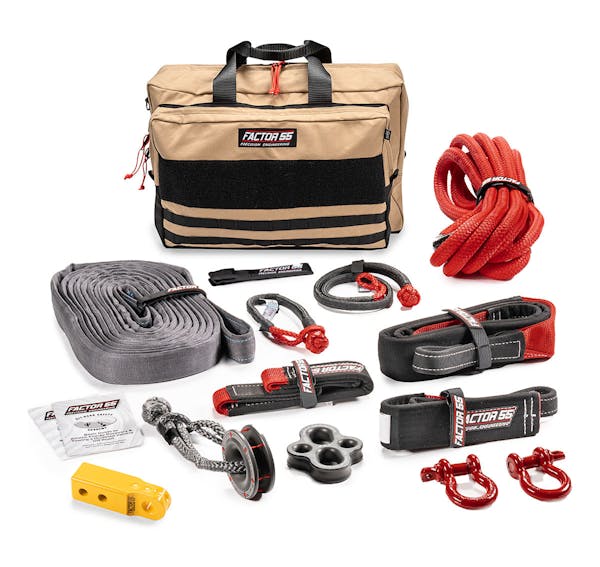 Factor 55 00480-03 Vehicle Recovery Kit, Borah (for Advanced Winching & Towing)