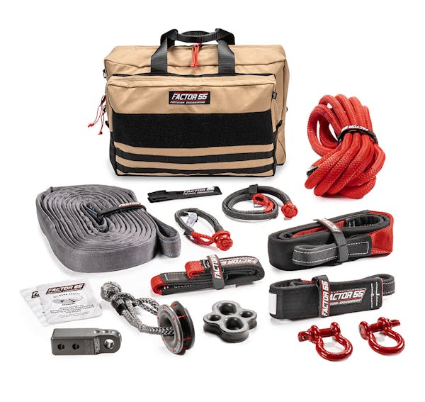 Factor 55 00480-06 Vehicle Recovery Kit, Borah (for Advanced Winching & Towing)