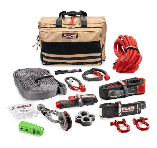 Factor 55 00480-08 Vehicle Recovery Kit, Borah (for Advanced Winching & Towing)