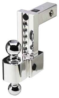 Fastway 44-00-4600 6" Adjustable Locking Ball Mount 2" & 2 5/16" Chromed Balls