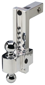 Fastway 44-00-4900 10" Adjustable Locking Ball Mount 2" & 2 5/16" Chromed Balls