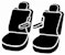 FIA TR49-51 BROWN TR Front Bucket Seat Cover Brown