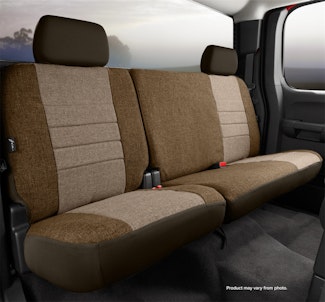 Fia OE32-88 TAUPE OE Rear 60/40 Split Seat Cover Ford Bronco