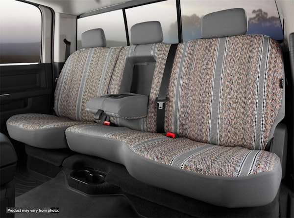 Fia TR42-79 GRAY TR Rear 60/40 Split Seat Cover Ford Bronco