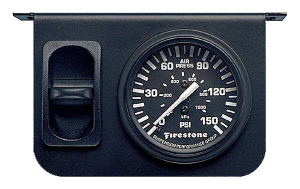 Firestone Ride-Rite 2191 Single Electric Black Gauge