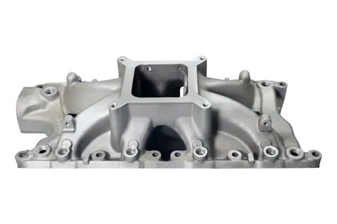 FiTech 32854-1 Ford Injection Ports High Rise Intake Manifold Satin