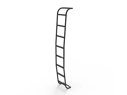 Rail Bus Ladder Flatline Van Co. TR0202B Transit Van Side Ladder , Mid Roof
