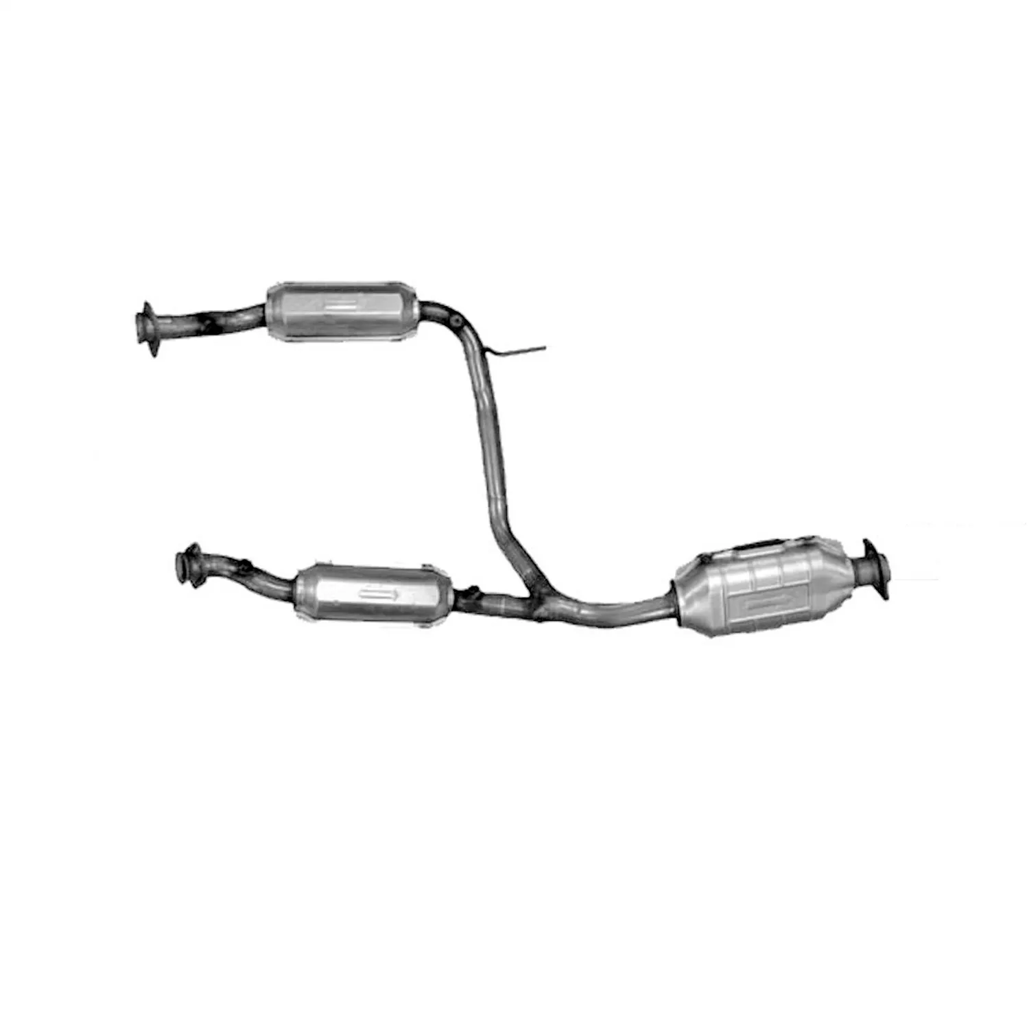 Front Catalytic Converters For 2002-2005 Ford Explorer & Mercury Mountaineer 4.0L - Direct Replacement Set