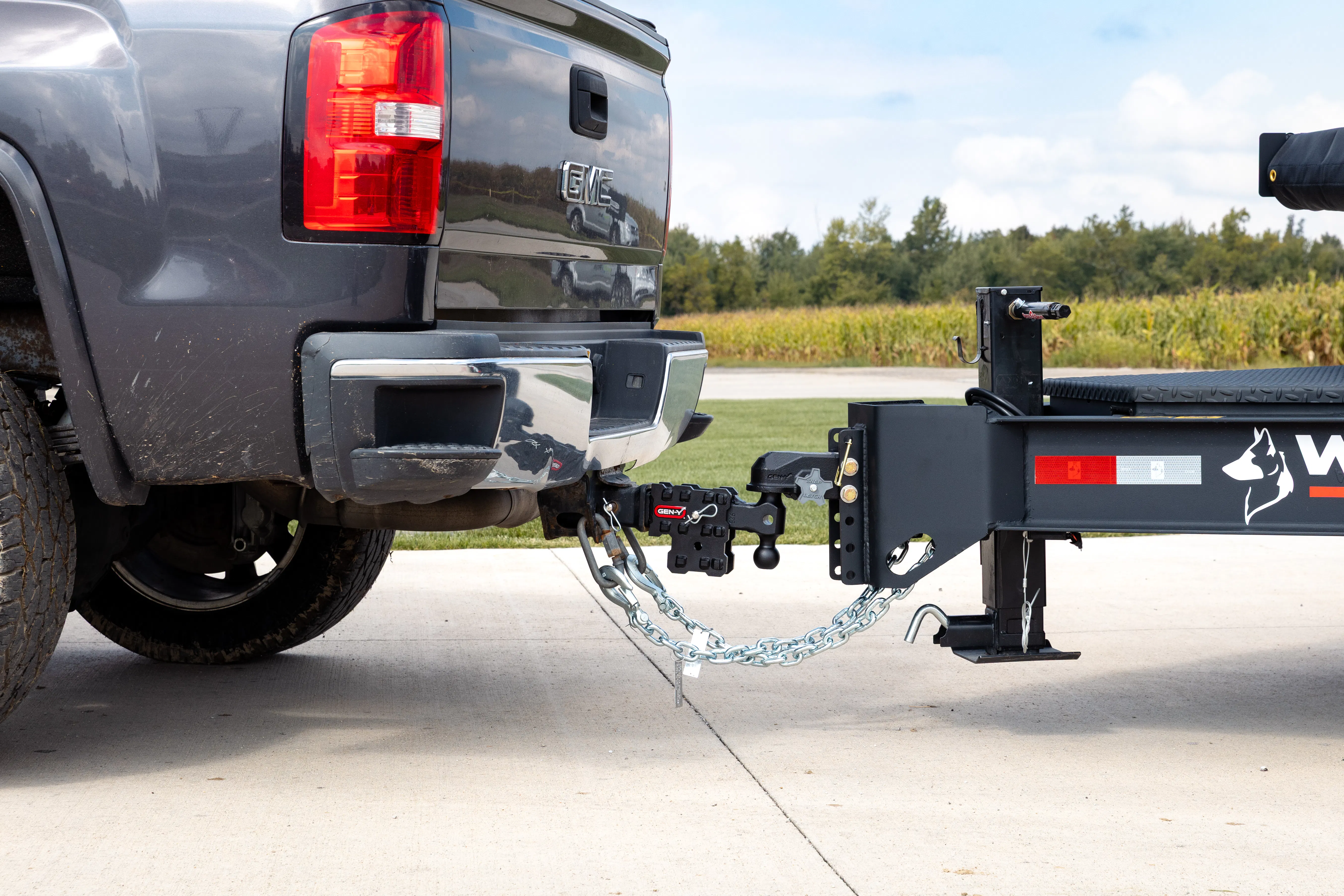 Trailer hitch and towing equipment