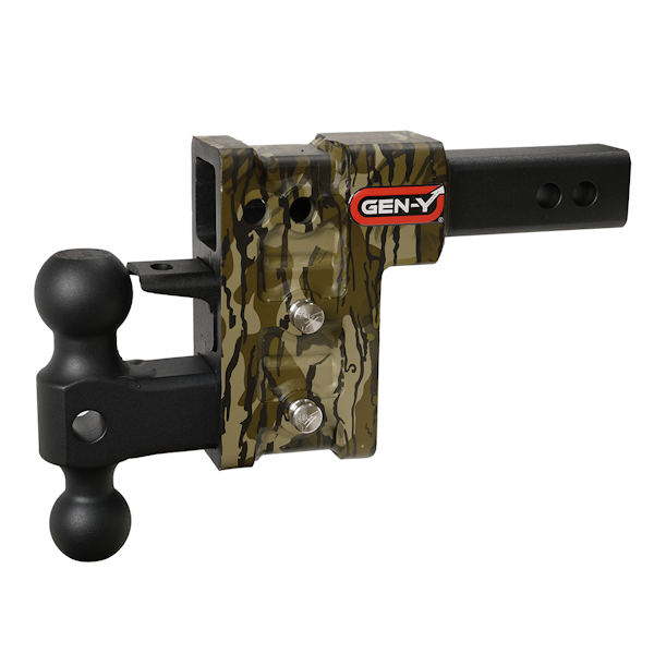GEN-Y Hitch GH-323-MO MEGA-DUTY 2" Shank 5" Drop 10K Hitch & GH-031 Dual-Ball & GH-032 Pintle Lock